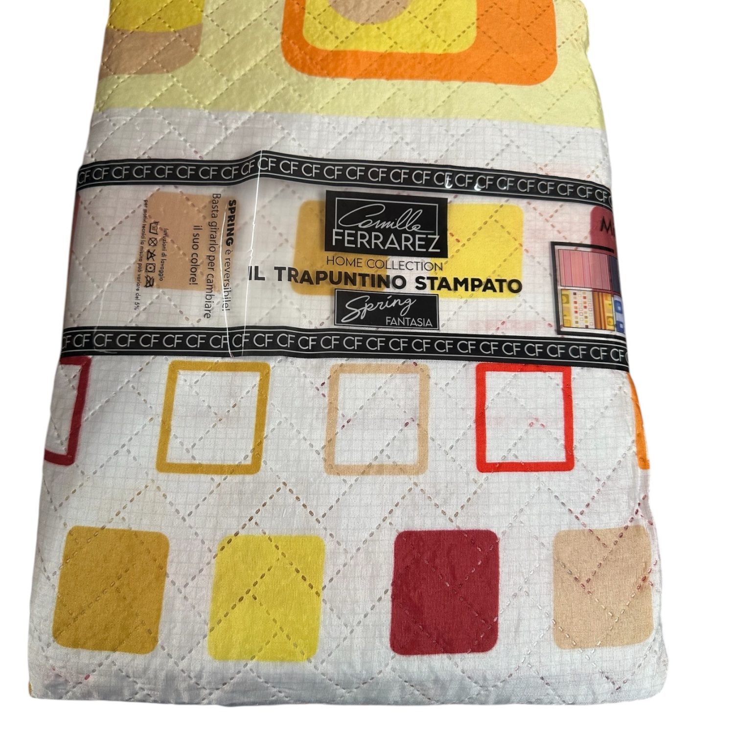 rapuntino Singolo mod. SPRING, Copriletto Trapuntato Letto 1 Posto